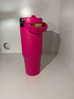 30oz flip stainless steel tumbler