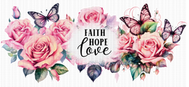 Faith Hope Love UV Wrap