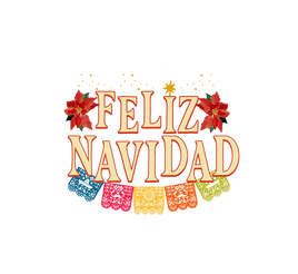 Feliz navidad Papel Picado