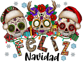 Feliz Navidad Sugarskull