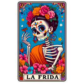 La Frida Card decal