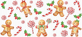 Gingerbread Christmas UV Wrap