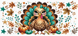Glitter Turkey UV Wrap