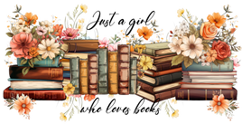 Just a girl who loves books UV Wrap