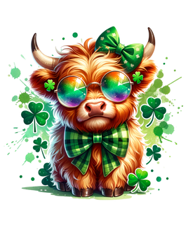 Cute Lucky Cow