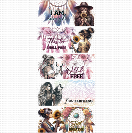 I AM ENOUGH UV DTF BUNDLE