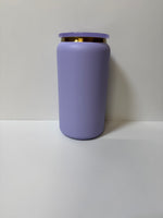 16 oz stainless steel gold rim