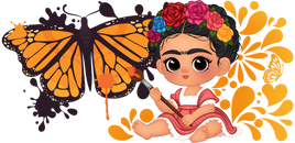 Baby Frida Monarch Butterfly UV Wrap