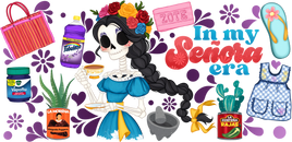 In My Senora Era Skellie UV Wrap