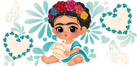 Baby Frida Conchita and Butterfly