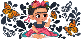 Baby Frida Butterflies