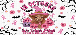 In October We Wear Pink Cow UV Wrap