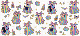 Iridescent Coquette Ghosties UV Wrap