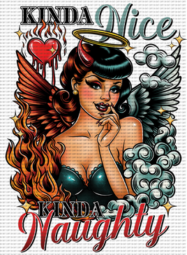 Kinda Nice Kinda Naughty /sleeve