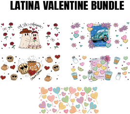 HISPANIC VALENTINE UV DTF BUNDLE