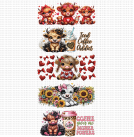 LOVE COW UV DTF BUNDLE