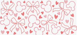 Mouse Bows And Hearts UV WRAP