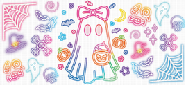 Neon Hallowwen UV Wrap