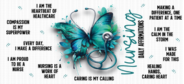 Nurse Affirmations Butterfly UV Wrap