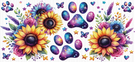 Paws Sunflowers UV Wrap