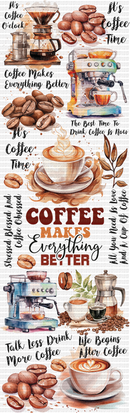 Coffee Makes Everyday Better Pen Wrap