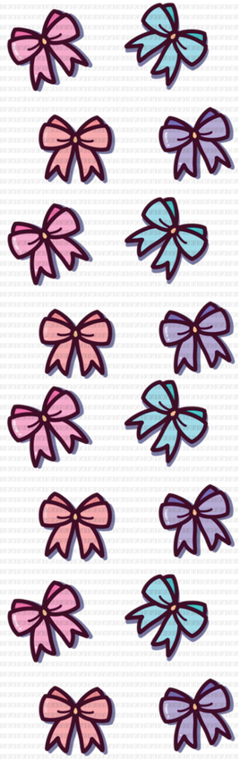 COLORFUL BOWS UV PEN WRAP