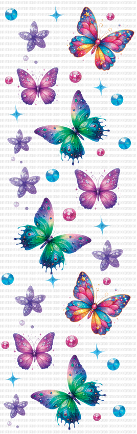 COLORFUL BUTTERFLIES UV PEN WRAP