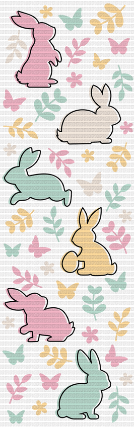 Easter Bunnies and Butterflies Pen Wrap