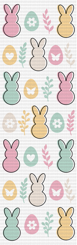 Easter Bunnies and Eggs Pen Wrap