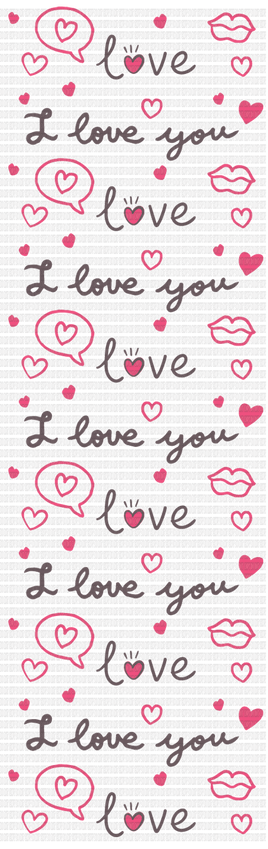 I Love You Pen Wrap