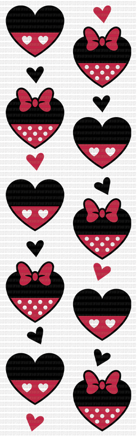 Love Mouse Hearts Pen Wrap