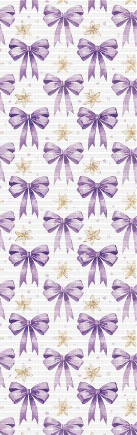Purple Bows Pen Wrap