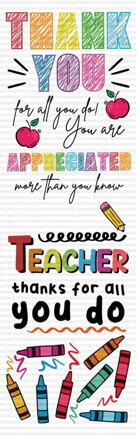 THANK YOU TEACHER UV PEN WRAP