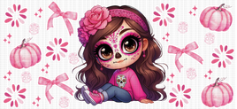 Pink Fall Catrina UV Wrap