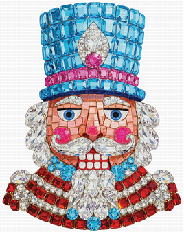 Rhinestone Nutcracker