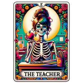 the teacher card