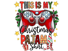 This is my christmas pajama shirt