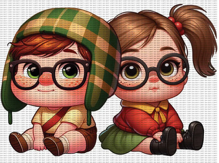 Adventure Chavo Chilindrina /sleeve Baby 6 in / DTF