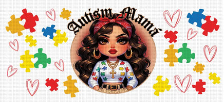 Autism Mama Chicana UV Wrap