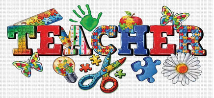 Autism Teacher UV Wrap