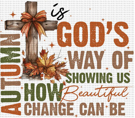 Autumn Is God’s Way