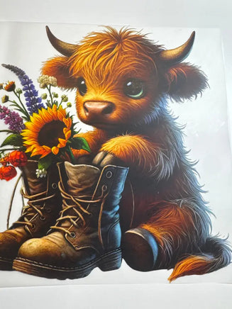 Baby cow with boots DD