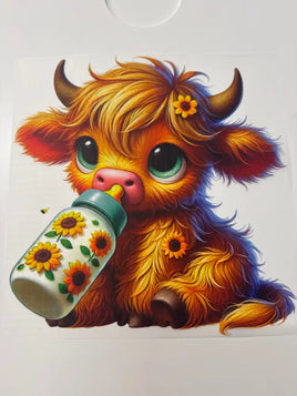 BABY COW WITH BOTTLE DD