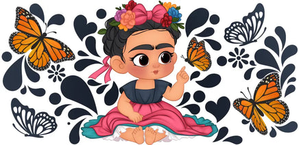 Baby Frida Butterflies UV Wrap