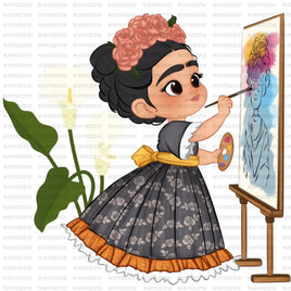 Baby Frida painter