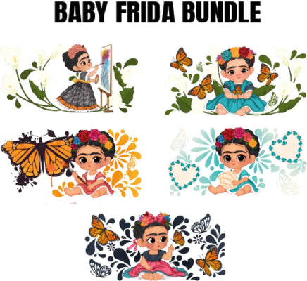 BABY FRIDA UV DTF BUNDLE