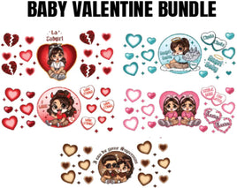 BABY VALENTINE UV DTF BUNDLE
