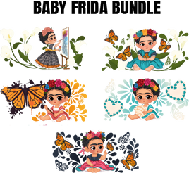 BABY FRIDA UV DTF BUNDLE