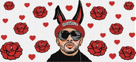 Bad Bunny Roses UV WRAP