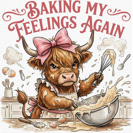 Baking My Feelings Again Cow